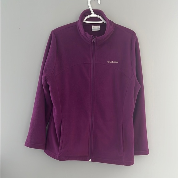 Columbia Purple Fleece Sweater - Picture 1 of 9